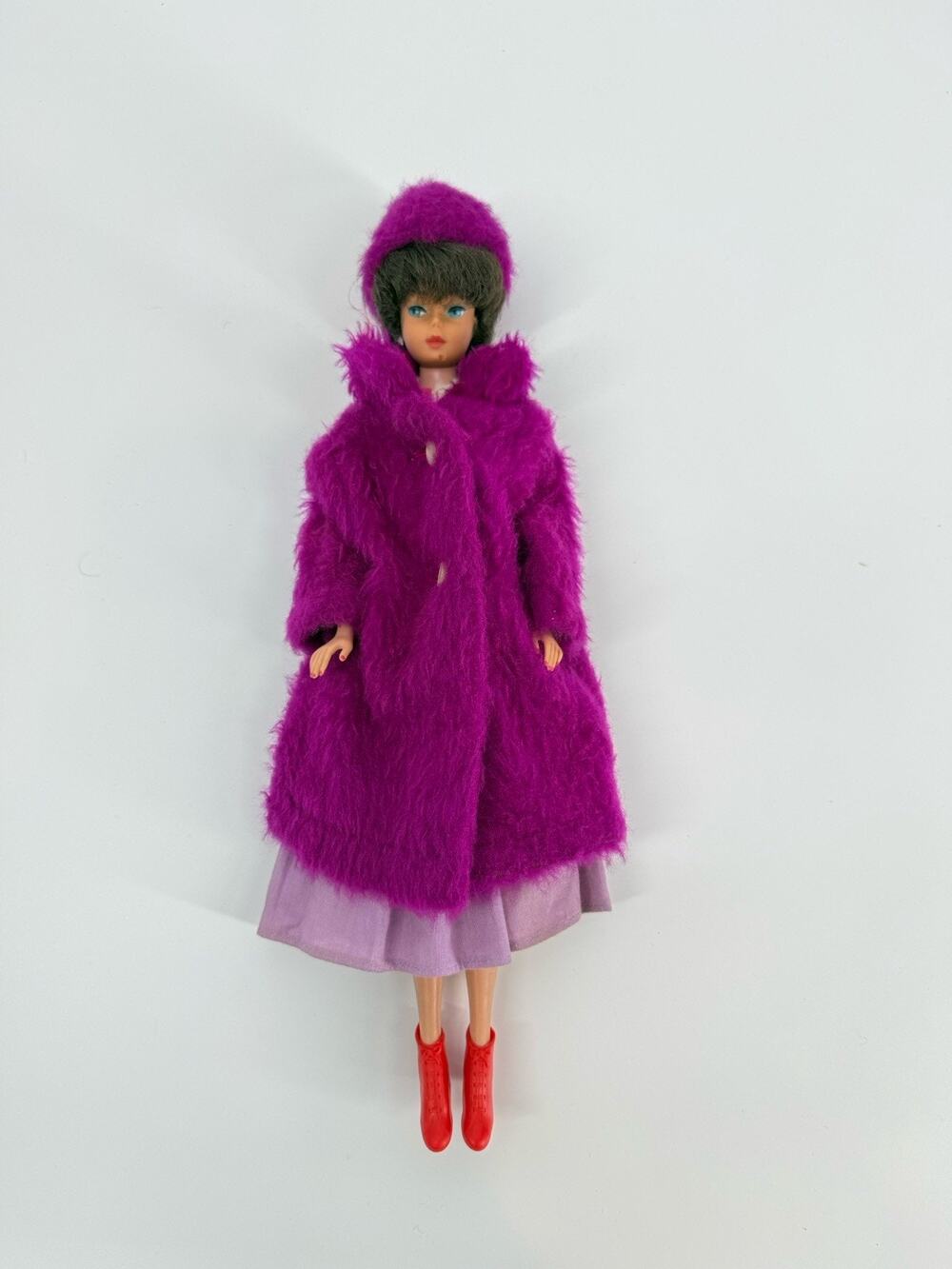 VTG 1960’s Mattel Bubblecut Barbie Doll And Full Outfit Read